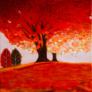 The Red Tree On A Hill (언덕 위에 붉은 나무)